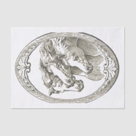 Papel De Seda Horse Cameo