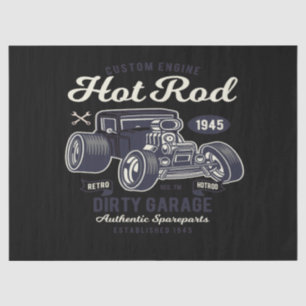 Papel De Seda Hotrod Retroativo