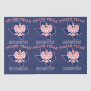 Papel De Seda Houston Polonês Texan