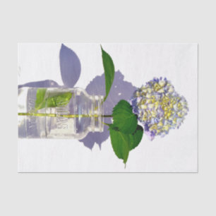 Papel De Seda hydrangeas & mason jar