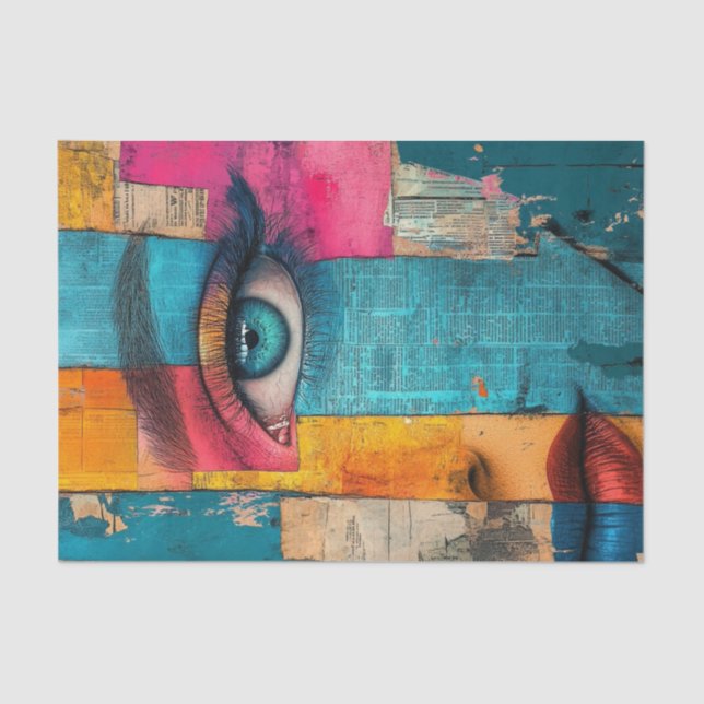 Papel De Seda I C Coleção 6 (Frente )