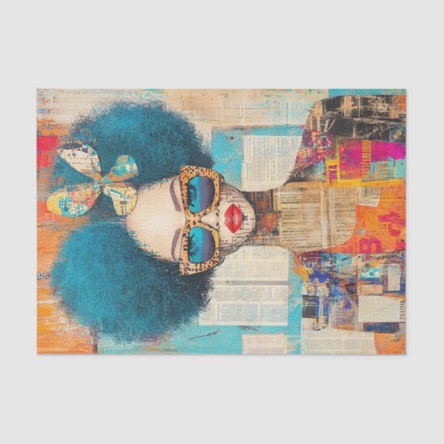 Papel De Seda I C Coleção 7 (Frente )