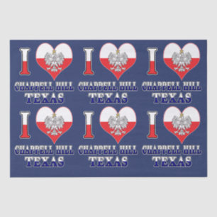 Papel De Seda I Heart Love Chappell Hill Texas