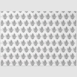 Papel De Seda Ícone do milho doce preto e branco