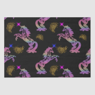 Papel De Seda Ícones do Arco-Íris de Imprensa Magnética em Preto