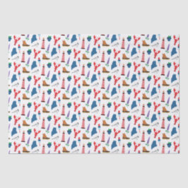 Papel De Seda Ícones Maine