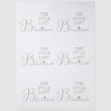 Identidade Visual de Loja Boutique com Letra Inici