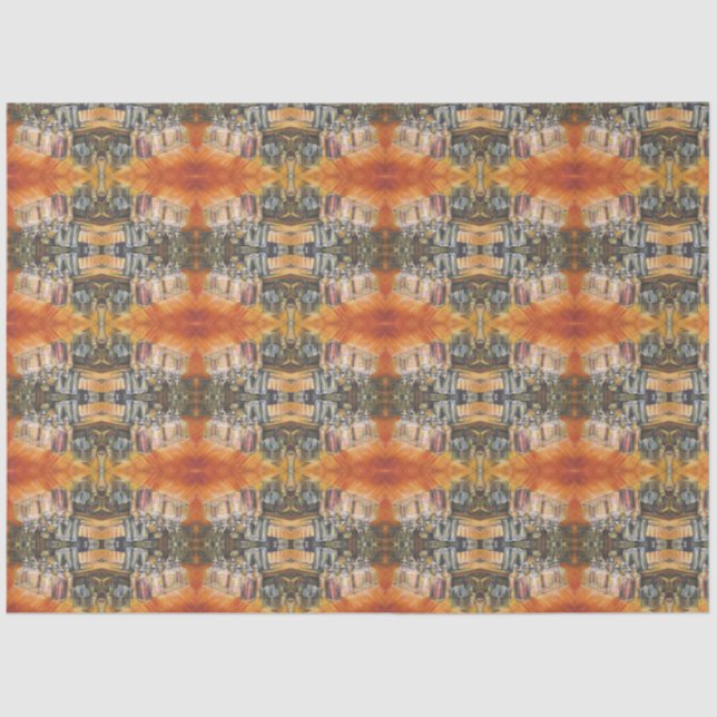 Papel De Seda Ideografia da luz Ouro (Frente )