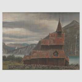 Papel De Seda Igreja de Estado Norueguesa (por Knud Baade)