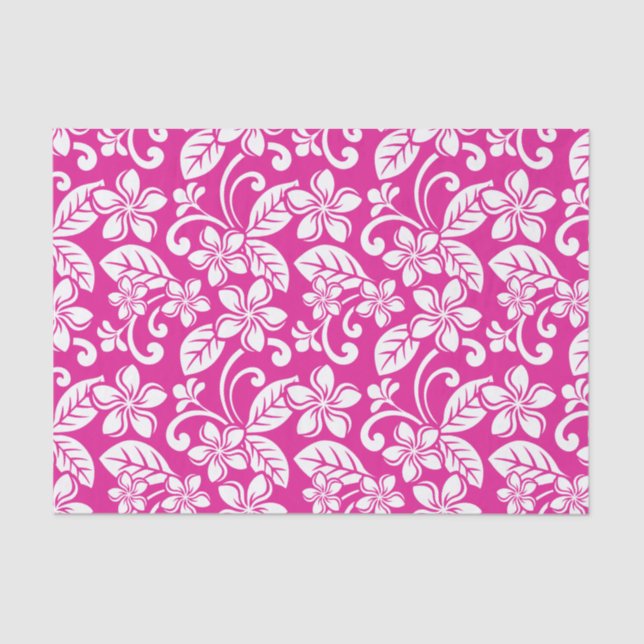 PAPEL DE SEDA ILHA PLUMERIA (PINCO QUENTE) (Frente )