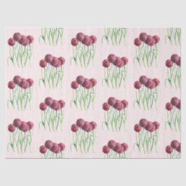 Papel De Seda Illustração de Aquarela de Alos Rosa Púrpura