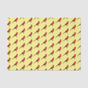 Papel De Seda ilustração de desenho animado de aves cardeal nort