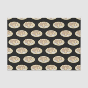 Papel De Seda Ilustração de desenho animado de Cannoli