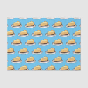 Papel De Seda Ilustração de desenho animado de Cheesecake