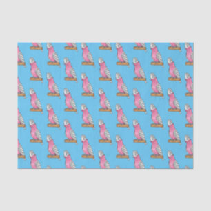Papel De Seda Ilustração de desenho animado de galah bird