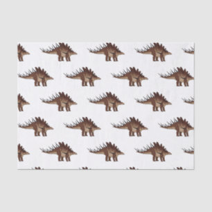 Papel De Seda Ilustração de desenho animado de Kentrosaurus