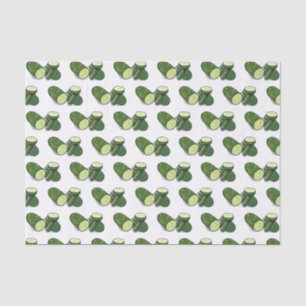 Papel De Seda Ilustração de desenho animado de pepino