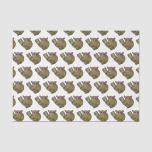 Papel De Seda Ilustração de desenho animado de Tarsier
