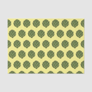 Papel De Seda Ilustração de desenho animado do Artichoke