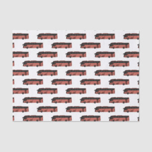Papel De Seda Ilustração de desenho de barramento