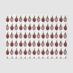 Papel De Seda Ilustração de desenho de fruta do dragão