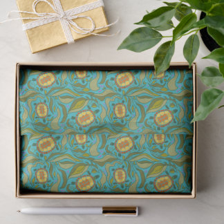 Papel De Seda Ilustração de Tartaruga Padrão Decoupage Perfeito