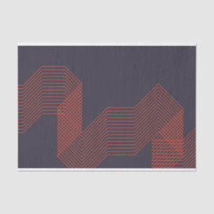 Papel De Seda Ilustração decorativa na moda simples legal da