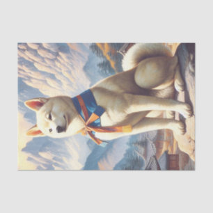 Papel De Seda Ilustração Vintage Coreano Jindo