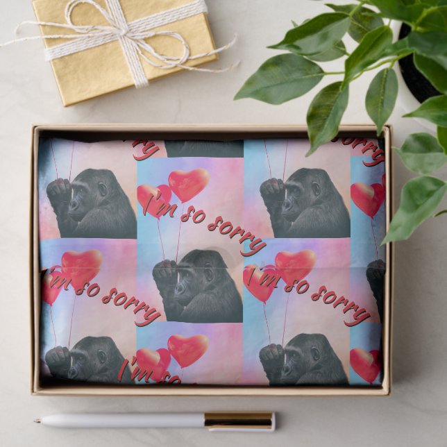 Papel De Seda "I'm so sorry" (Presente)