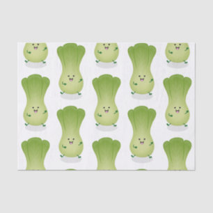 Papel De Seda Imagem de desenho animado bonito de "baby bok choy