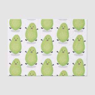 Papel De Seda Imagem de desenho animado de pata de papaia cawaii