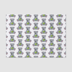 Papel De Seda Imagem de desenhos em coala e coco