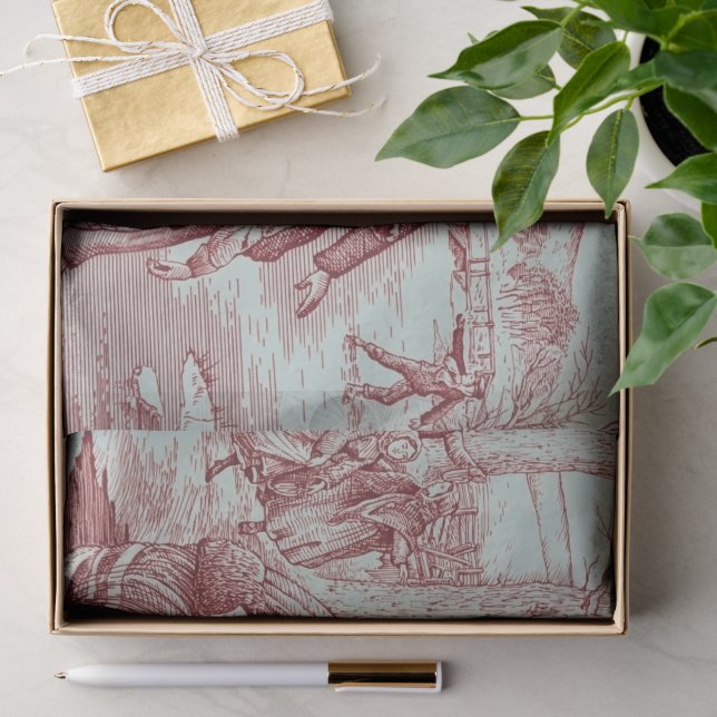 Papel De Seda Imagem de Natal Edição Limitada Spode (Presente)