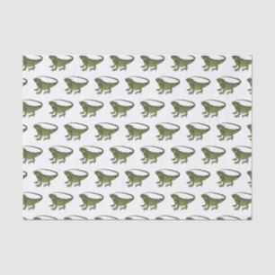 Papel De Seda Imagem do desenho de Iguana
