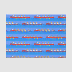 Papel De Seda Imagem engraçada de desenhos animados pelicanos