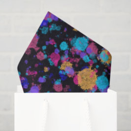 Papel De Seda Impressão Abstrata: Galáxias Distantes