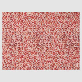 Papel De Seda Impressão animal da pele alaranjada SELVAGEM do