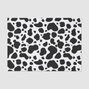 Papel De Seda Impressão animal preto e branco do teste padrão