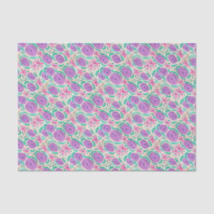 Papel De Seda Impressão Beachy de Boho