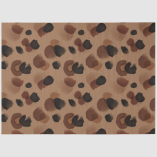 Papel De Seda Impressão de Animal Tropical e Série de Folhagens