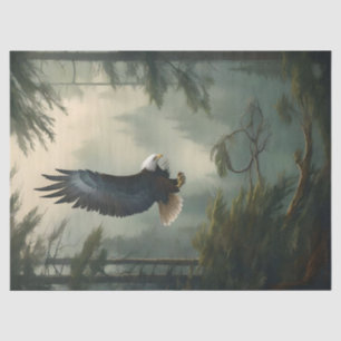 Papel De Seda Impressão de Arte de Águia Americana