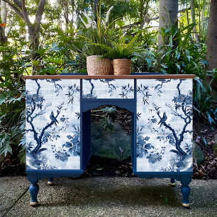 Papel De Seda Impressão de dissociação francesa da China azul