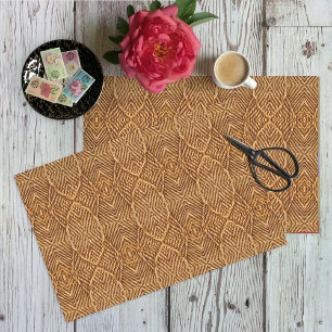 Papel De Seda Impressão de Fibra de Juta Natural Hessiana - Arra