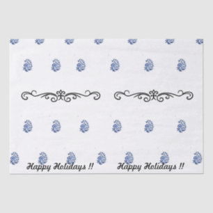 Papel De Seda Impressão de flor minimalista moderna