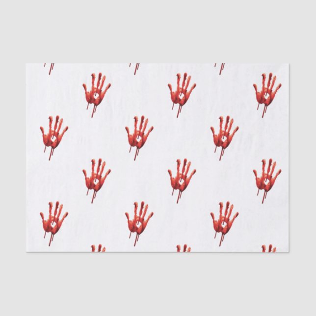 Papel De Seda Impressão de Mão Maldita (Frente )