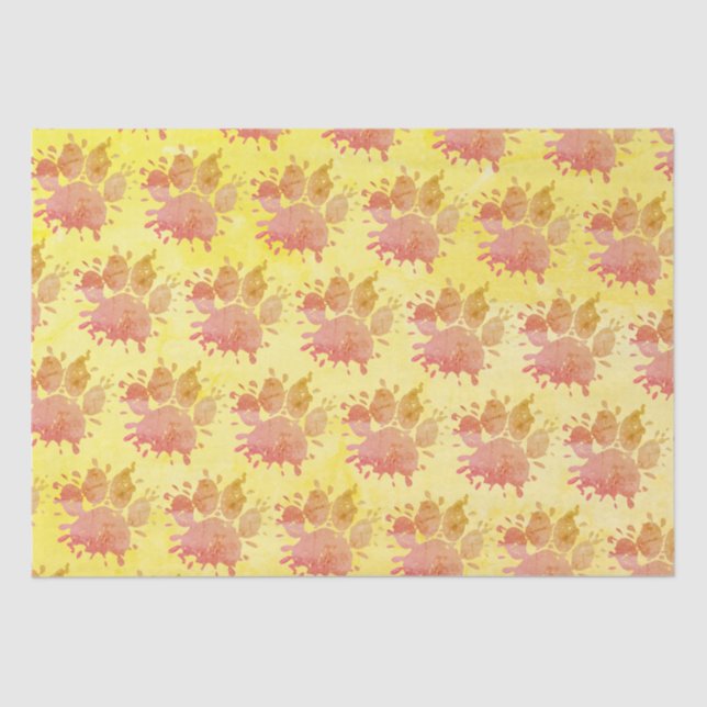 Papel De Seda Impressão de Pintor Desnatado Desnumado (Frente )