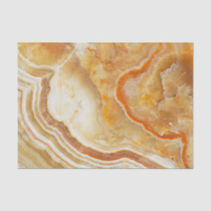 Papel De Seda Impressão de Textura Marble Castanho e bege