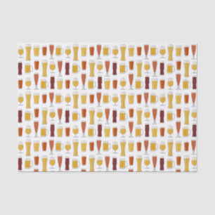Papel De Seda Impressão do amante da cerveja
