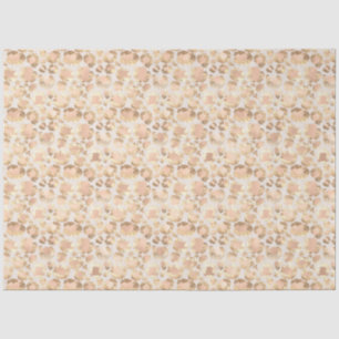 Papel De Seda Impressão do Leopardo Cor-de-rosa Dourado-azul