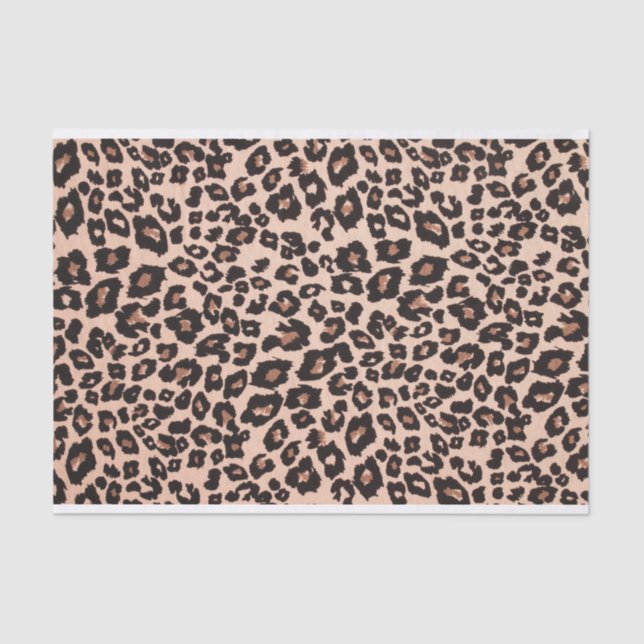 Papel De Seda Impressão Leopardo (Frente )